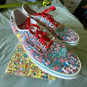 Vans x Where’s Waldo Shoes size 10.5